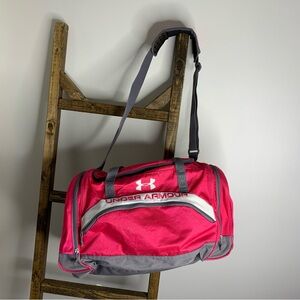 Under Armour Pink Duffle Bag